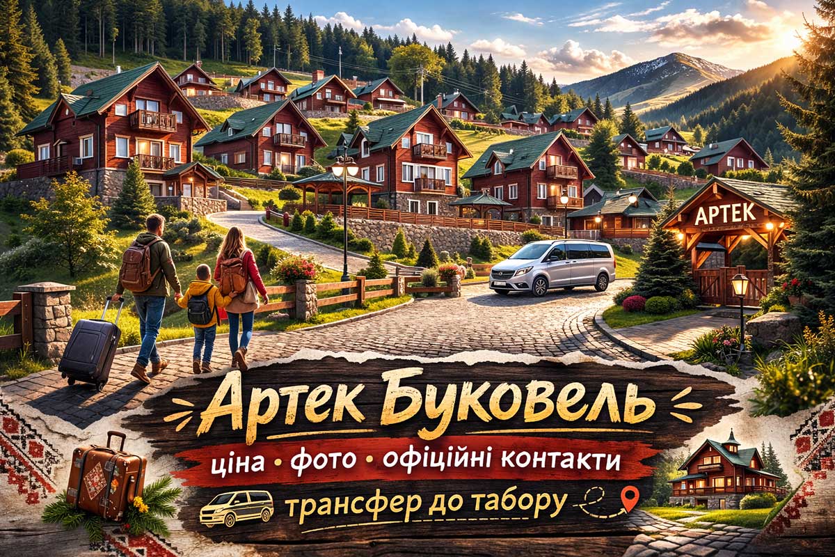 Артек Буковель — дитячий табір у Буковелі: котеджі на схилі в Карпатах
