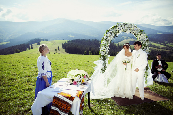 wedding in bukovel