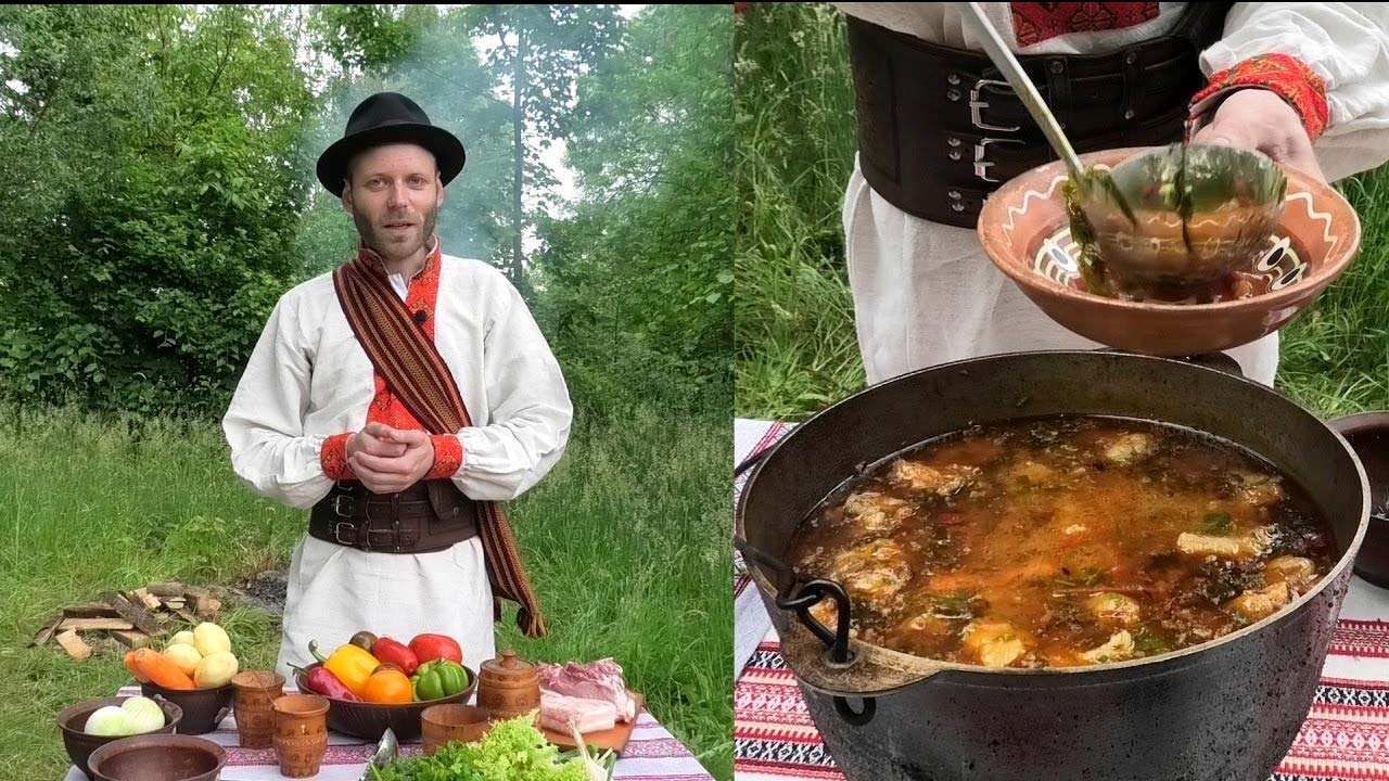 бограч у Буковелі в казані