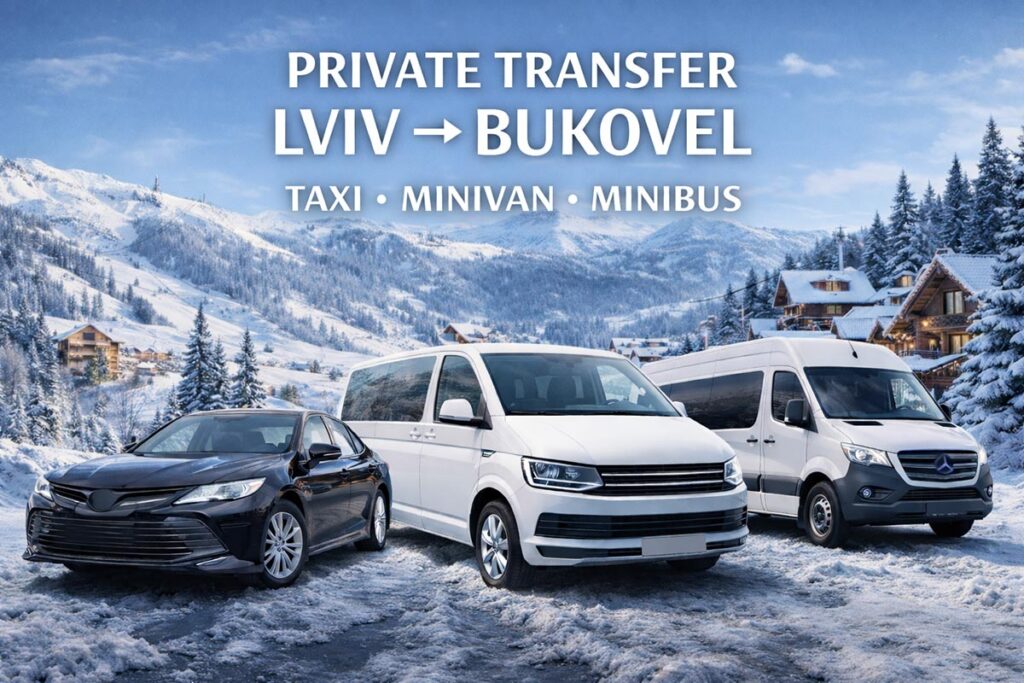 private transfer from lviv to bukovel